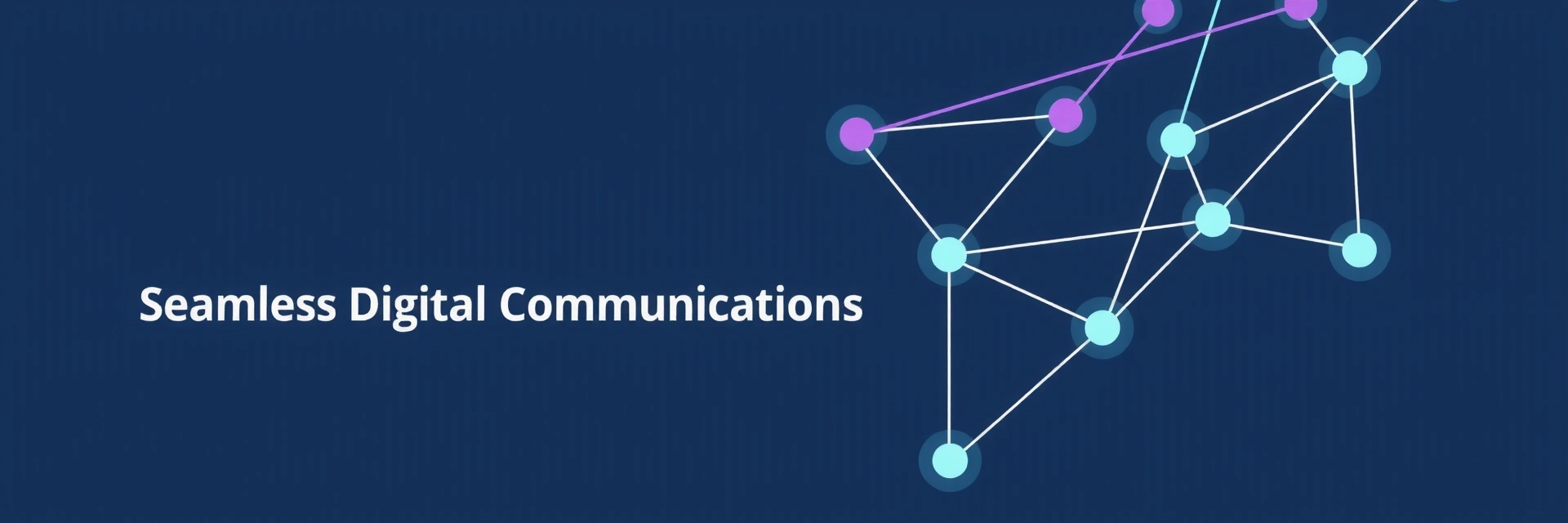 Gráfico abstracto moderno representando la comunicación